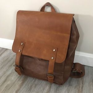 Lxy Vegan leather backpack